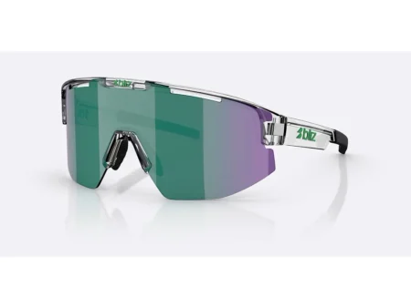Bliz Matrix XX-Small cykelbriller transparent white/green multi