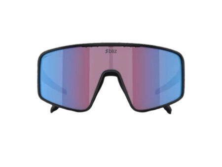 Bliz P001 Large (38) cykelbriller rose/violet mirror blue lens matt black