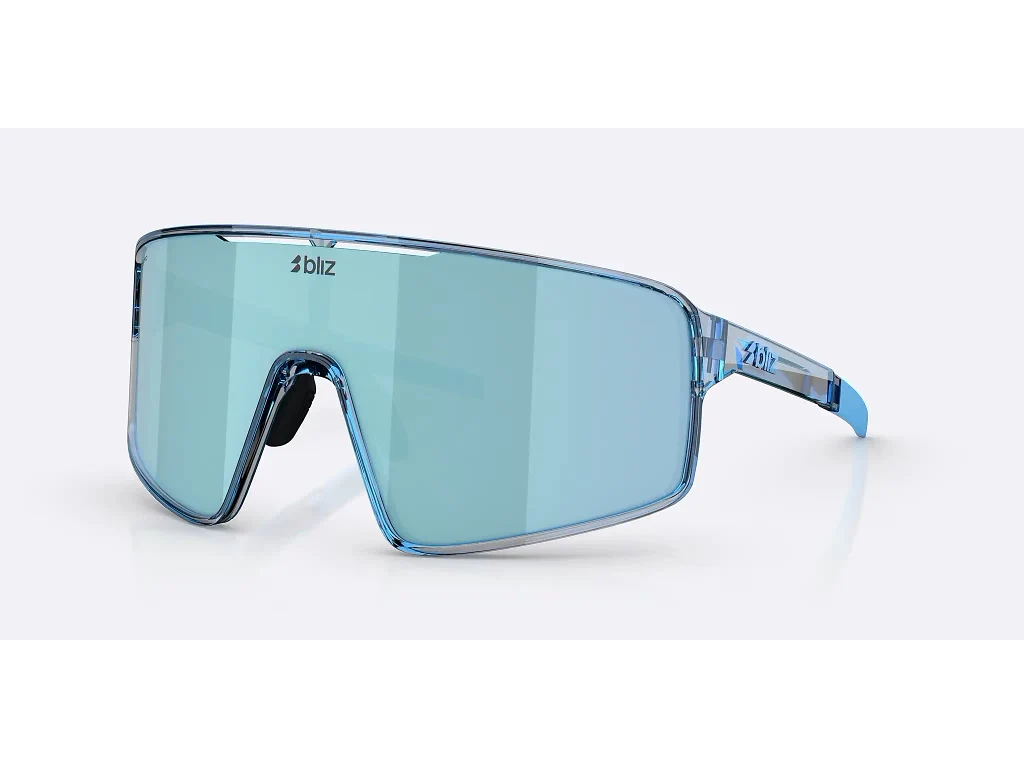 Bliz P001 Large cykelbriller transparent blue/smoke/ice blue multi Bliz P001 Large cykelbriller transparent blue/smoke/ice blue multi