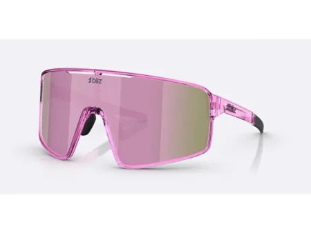 Bliz P001 Large cykelbriller transparent pink/brown/rose multi
