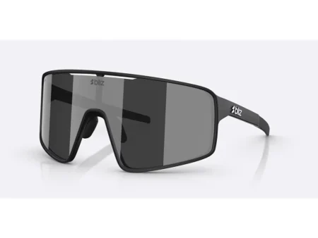 Bliz P001 X-Large cykelbriller matsort/smoke/silver mirror