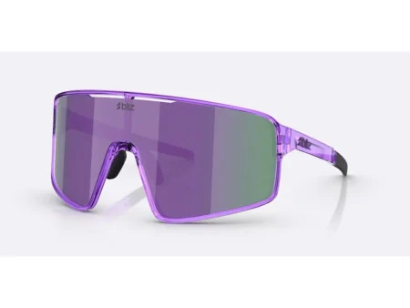Bliz P001 X-Large cykelbriller transparent purple/smoke/purple multi