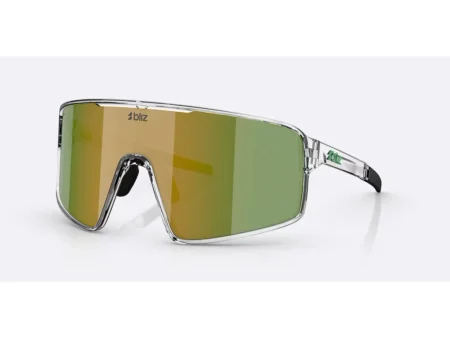 Bliz P001 X-Large cykelbriller transparent white/brown/green multi