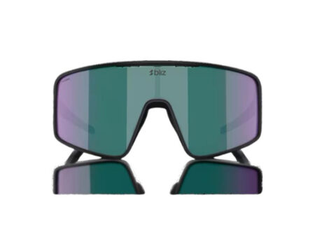 Bliz P001 XL (42) - Cykelbriller - Brown red/green multicolour lens - Matte black