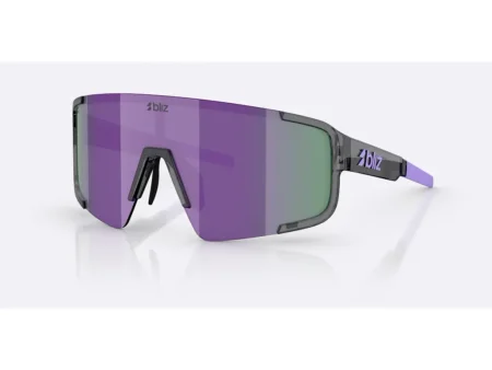 Bliz P003 Large cykelbriller crystal black/purple multi