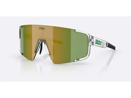 Bliz P003 Large cykelbriller transparent white/brown/green multi