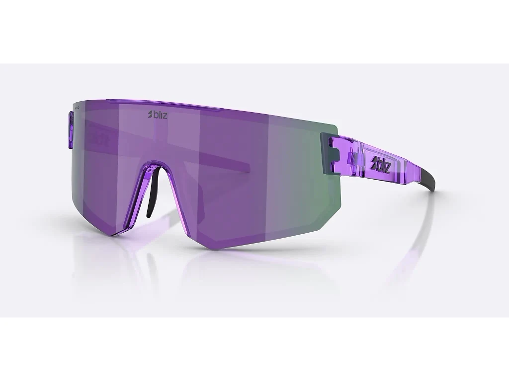 Bliz P005 XX-Large cykelbriller transparent purple/smoke/purple mirror Bliz P005 XX-Large cykelbriller transparent purple/smoke/purple mirror