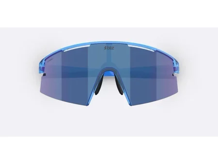Bliz P006 Large cykelbriller transparent blue/smoke/blue multi