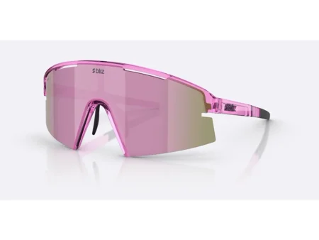 Bliz P006 Large cykelbriller transparent pink/brown/rose multi