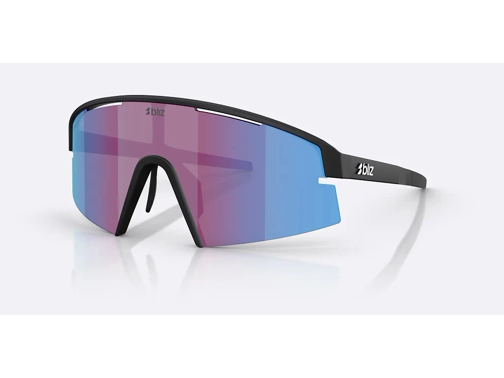 Bliz P006 X-Large cykelbriller matsort/nano optics violet/blue multi Bliz P006 X-Large cykelbriller matsort/nano optics violet/blue multi