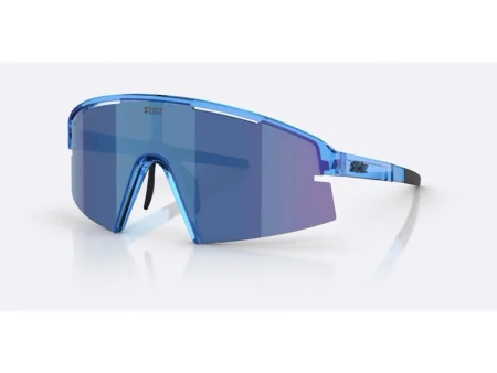 Bliz P006 X-Large cykelbriller transparent blue/smoke/blue multi