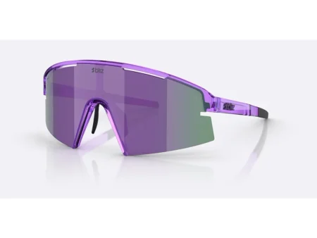 Bliz P006 X-Large cykelbriller transparent purple/smoke/purple mirror