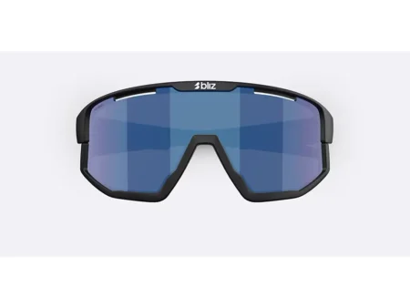 Bliz Vision Large cykelbriller matsort/smoke/blue multi