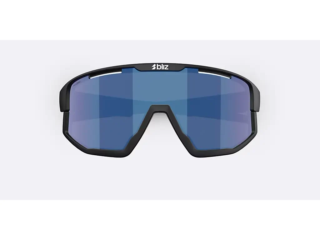 Bliz Vision Large cykelbriller matsort/smoke/blue multi Bliz Vision Large cykelbriller matsort/smoke/blue multi