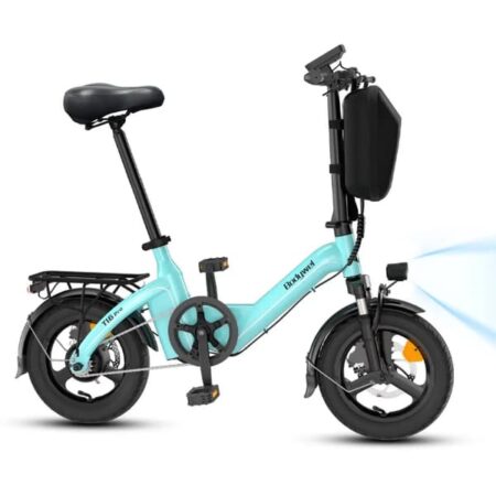 Bodywel T16PRO Voksen Elcykel 250W Motor Bypendler E-Cykel 36V 10Ah Batteri E-Cykel 14-Tommers Dæk Elcykel