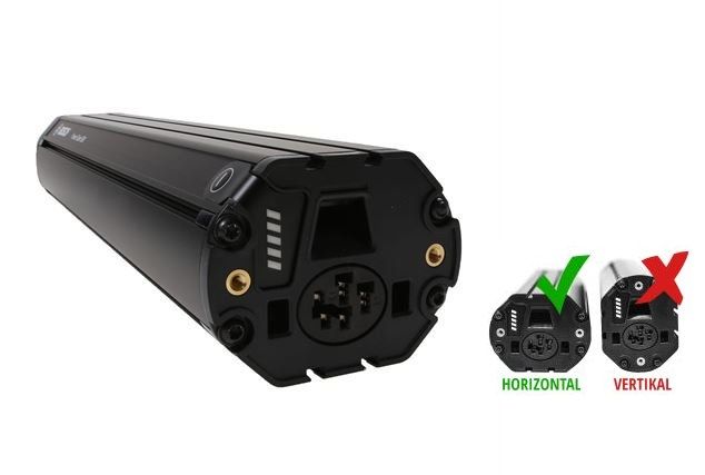 Bosch Powertube 36V 500Wh Horisontal Batteri Bosch Powertube 36V 500Wh Horisontal Batteri