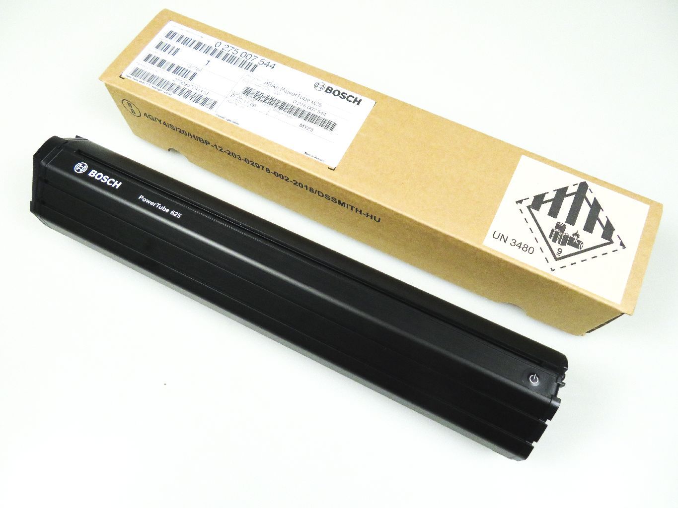 Bosch Powertube 36V 625Wh Vertikalt Batteri Bosch Powertube 36V 625Wh Vertikalt Batteri