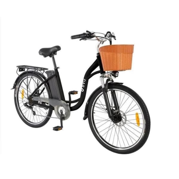Bycykel til byen - DYU - C6 - Motor 350W - Batteri 36V 12,5Ah - Maksimal hastighed 25km/h Bycykel til byen - DYU - C6 - Motor 350W - Batteri 36V 12,5Ah - Maksimal hastighed 25km/h