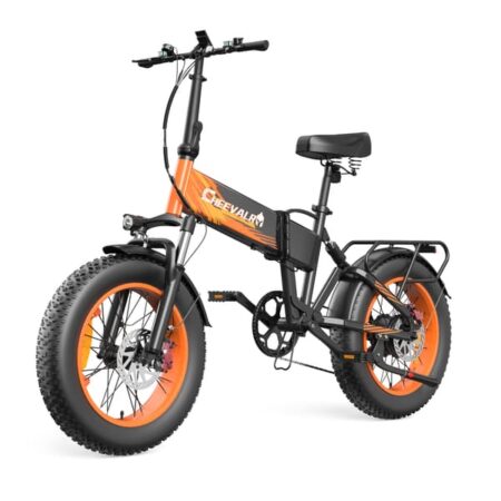 CHEEVALRY CF1000-1 Sammenklappelig Elcykel, 48V 20Ah, 20" Fat Tire, Sort