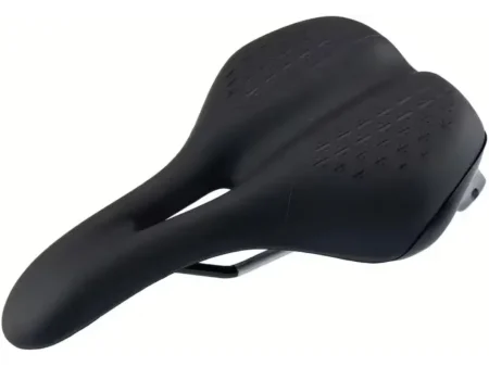 CONTEC Anatomic - Sadel - 179 mm - Zone Cut - Gel - Sort