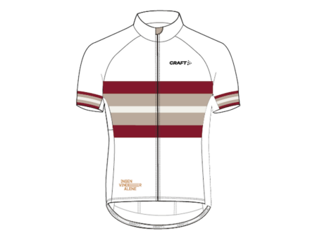 CRAFT EBC 3.0 Aero Jersey - Cykeltrøje - Korte ærmer - Herre - Hvid - Str. 2XL