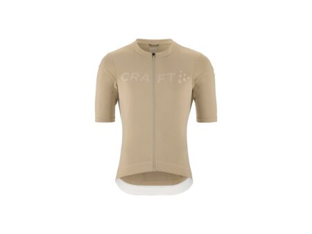CRAFT Endur Logo Jersey - Cykeltrøje - Korte ærmer - Herre - Hay - Str. 2XL