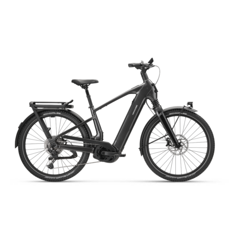 Cannondale Tesoro X 1 Hs Svart - L Elcykel Hybrid 2024