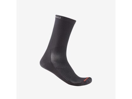 Castelli A/S 18 cykelstrømper sort (Strømpe str.: 36-39)