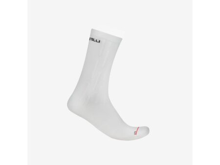 Castelli Aero Race Pro 20 cykelstrømper hvid