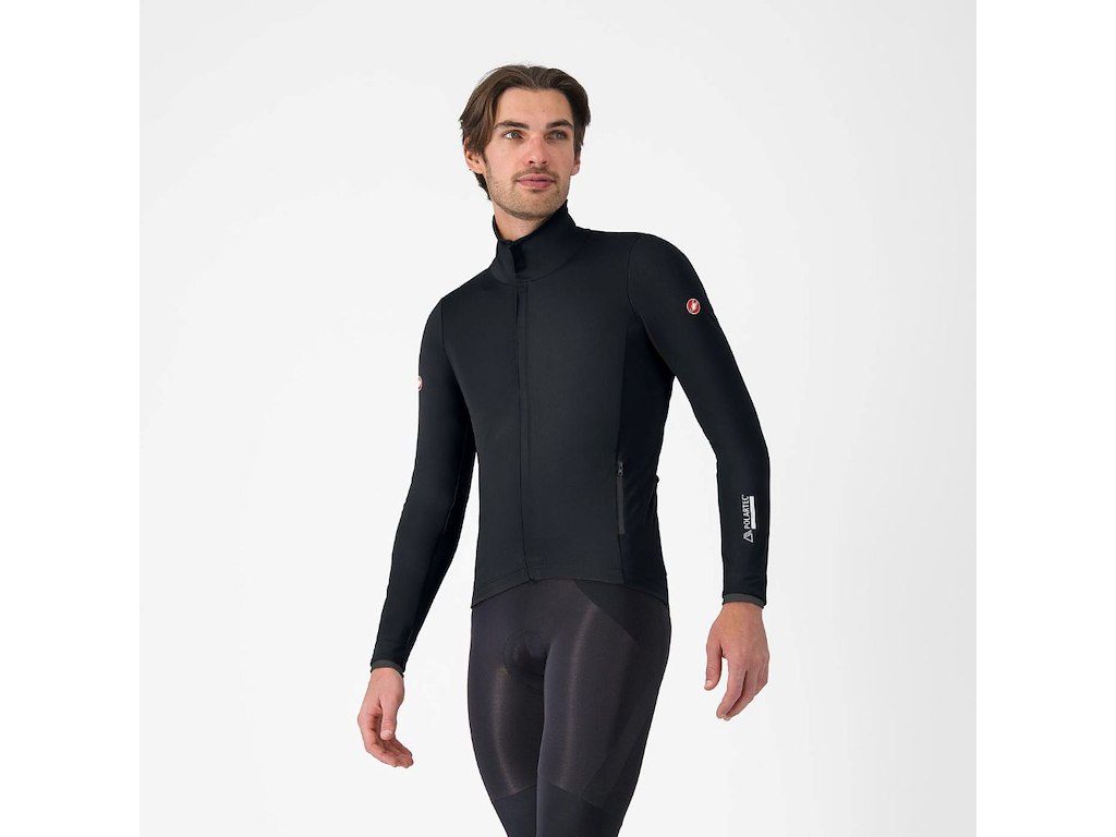 Castelli Alpha 150 cykeljakke light black/black herre Castelli Alpha 150 cykeljakke light black/black herre