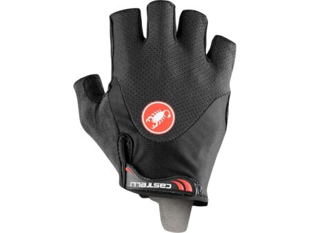 Castelli Arenberg Gel 2 cykelhandske med kortefingere sort XS