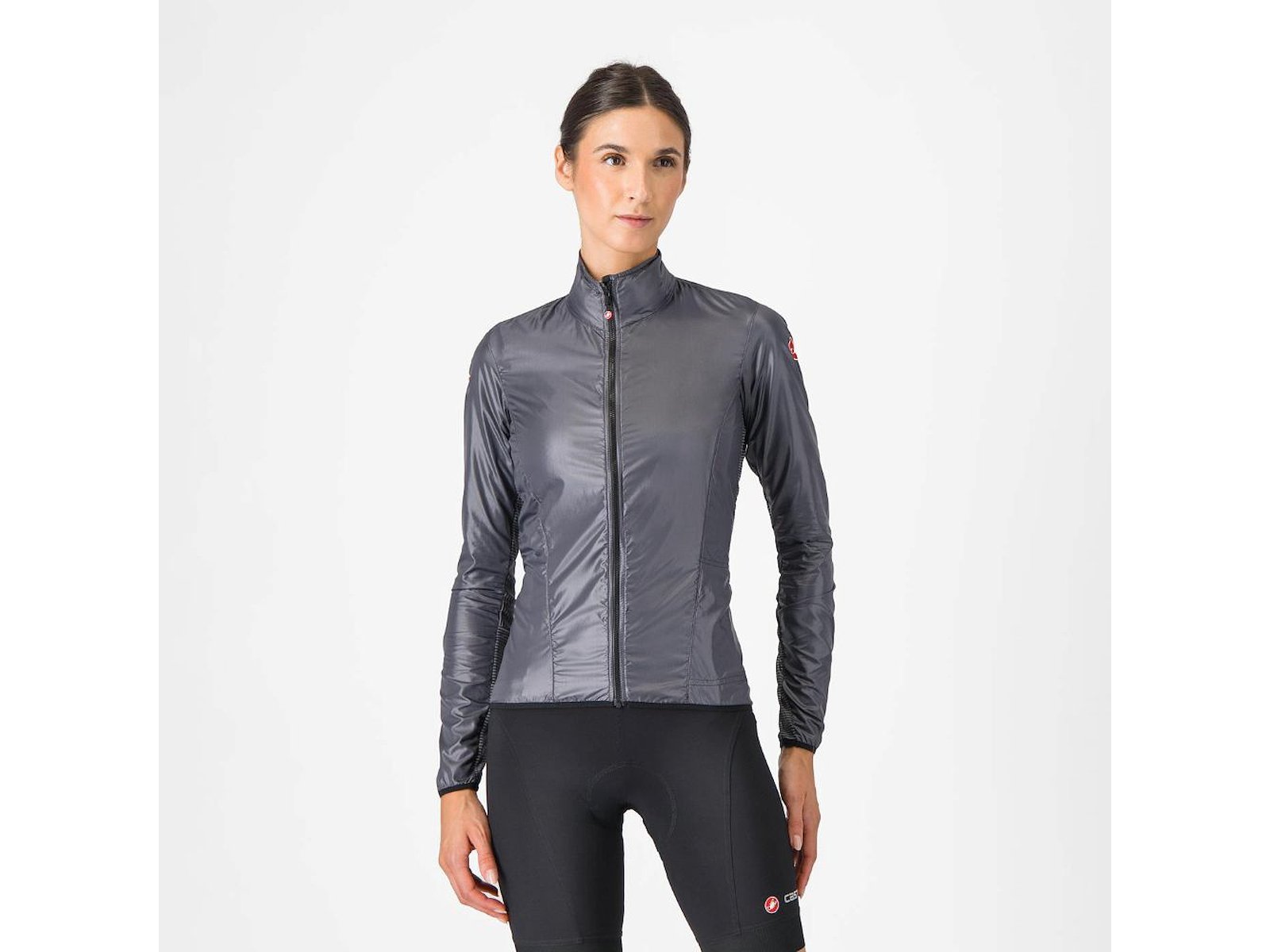 Castelli Aria Shell cykeljakke dark gray dame Castelli Aria Shell cykeljakke dark gray dame