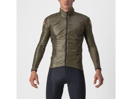 Castelli Aria Shell cykeljakke moss brown herre