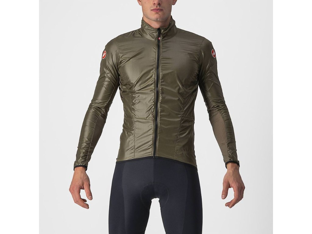 Castelli Aria Shell cykeljakke moss brown herre Castelli Aria Shell cykeljakke moss brown herre