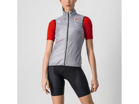 Castelli Aria Women's Vest - Cykelvest - Dame - Silver Gray - L