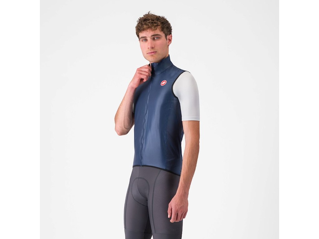 Castelli Aria cykelvest belgian blue herre Castelli Aria cykelvest belgian blue herre