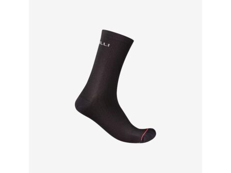 Castelli Bandito 2 Merino 18 cykelstrømper sort