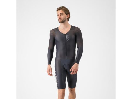 Castelli Body Paint V TT speedsuit långärmad svart herr