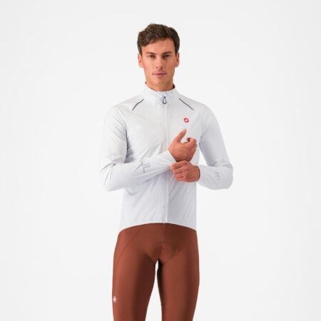 Castelli - Emergency 3 Regnjakke - White - Xxxl