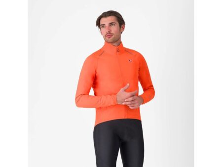 Castelli Emergency 3 regnjakke brilliant orange herre