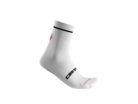 Castelli Entrata 13 cykelsokker hvid Str. 36-39