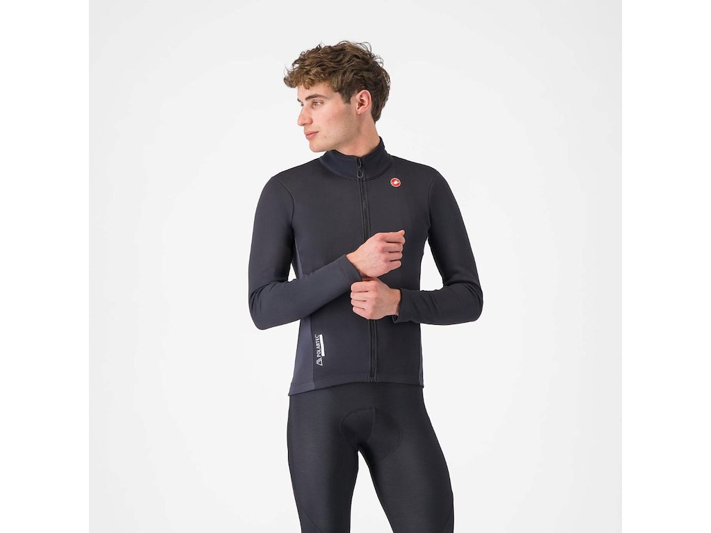 Castelli Entrata 2 cykeljakke light black/dark gray herre Castelli Entrata 2 cykeljakke light black/dark gray herre