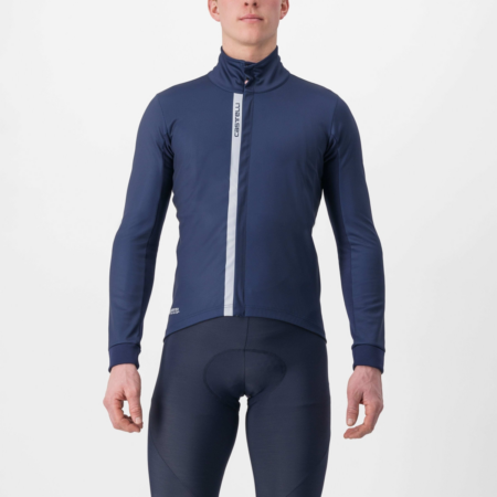Castelli Entrata cykeljakke blå/sølv herre