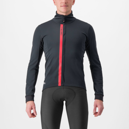 Castelli Entrata cykeljakke sort/rød herre