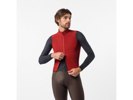 Castelli Espresso 2 Vest - Cykelvest - Herre - Garnet - Str. S