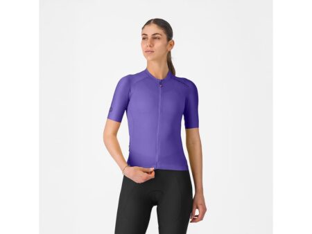 Castelli Espresso 2 W Jersey - Cykeltrøje - Korte Ærmer - Dame - Ultraviolet - M