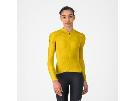 Castelli Espresso 2 W LS cykeltrøje lange ærmer mango mojito dame