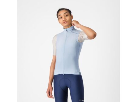 Castelli Espresso 2 W cykelvest winter sky dame