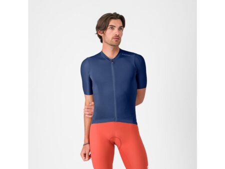 Castelli Espresso 2 cykeltrøje korte ærmer belgian blue herre
