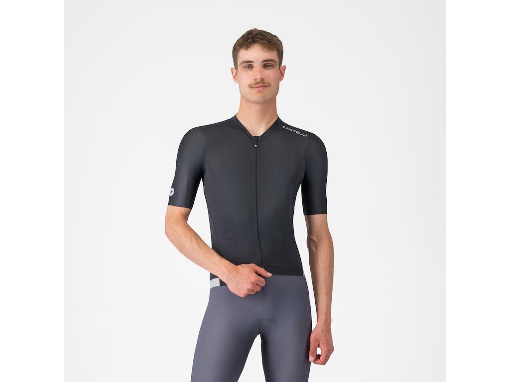 Castelli Espresso 2 cykeltrøje korte ærmer sort herre Castelli Espresso 2 cykeltrøje korte ærmer sort herre